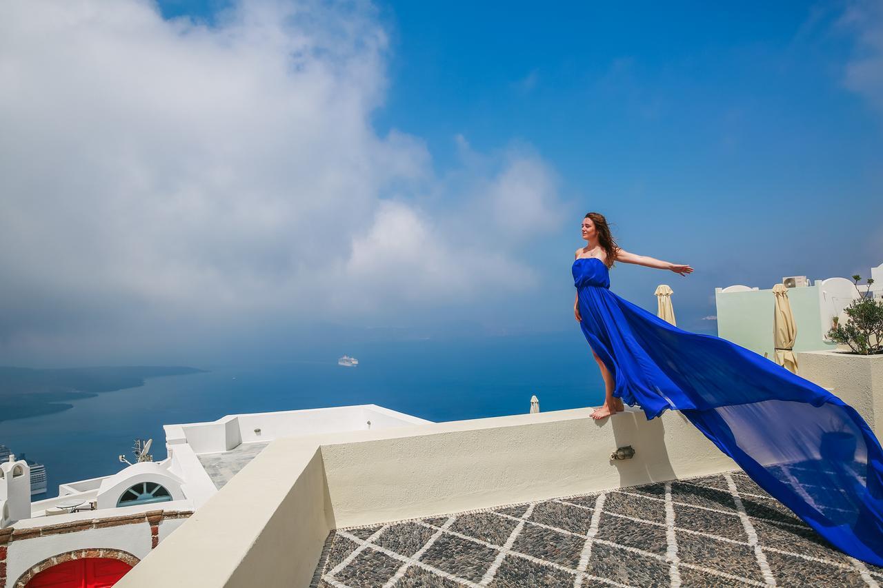 360 Blue Villa ฟิรา ภายนอก รูปภาพ